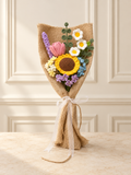 Sunshine Meadow – Handmade Crochet Flower Bouquet