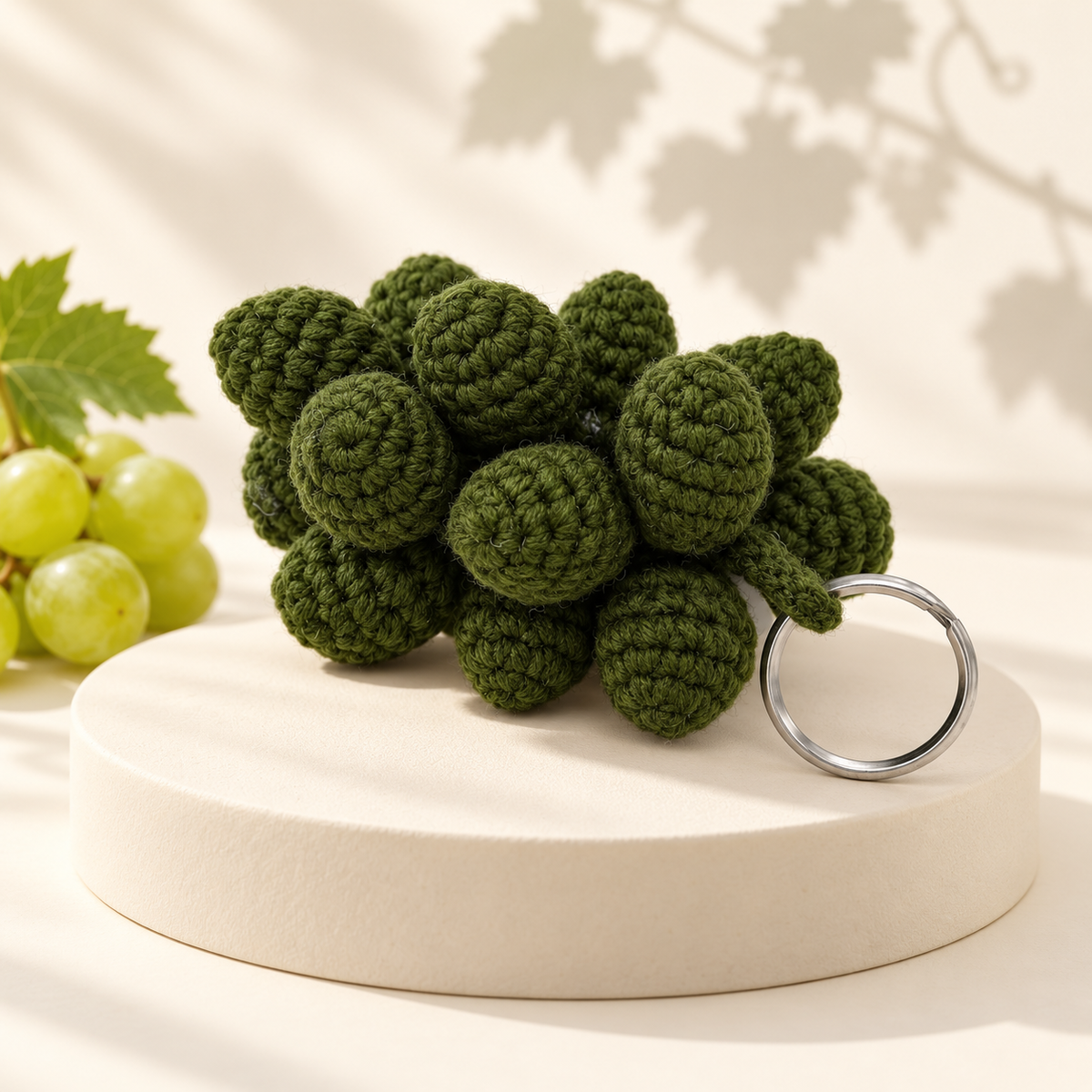 Woodland Grapes Handmade Charm