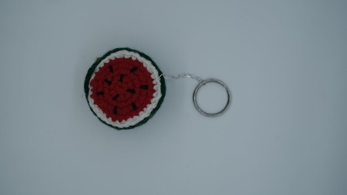 watermelon keychain