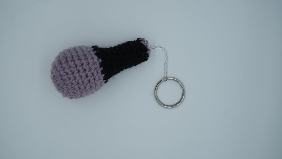 Lilac Love Handmade Keychain