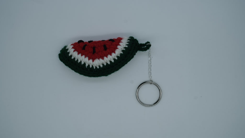 Watermelon Pop Crochet Charm
