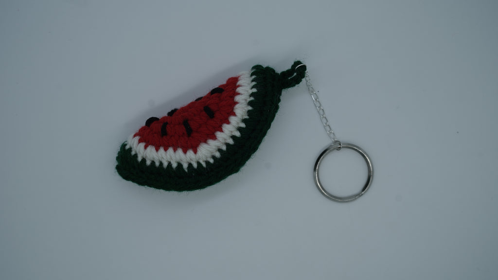 Watermelon Pop Crochet Charm