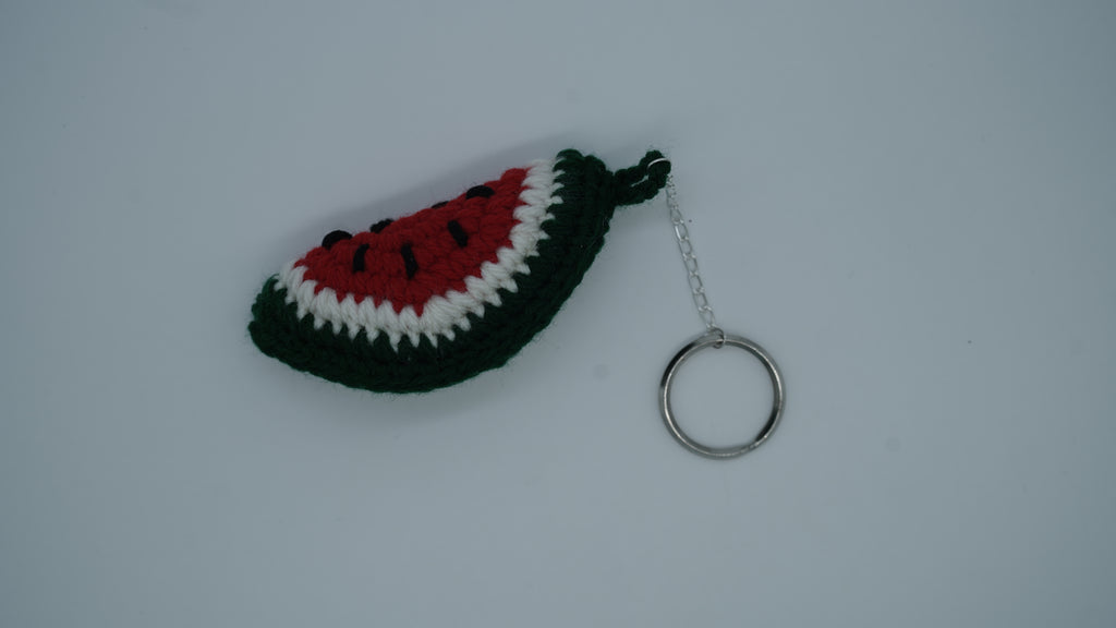 Watermelon Pop Crochet Charm