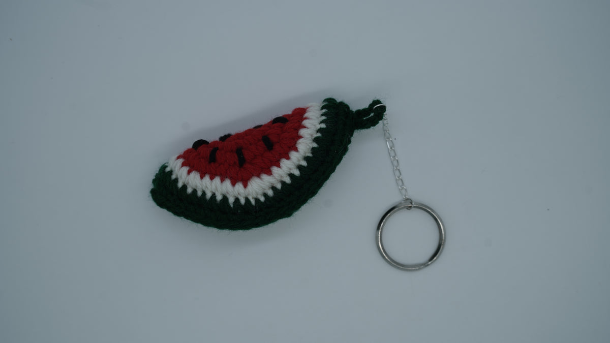 Watermelon Pop Crochet Charm
