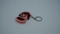 Handmade Crochet Rose Keychain