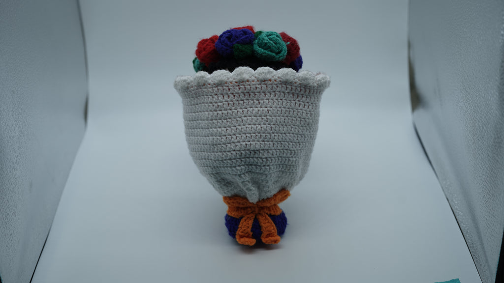 Handmade Crochet Flower Bouquet
