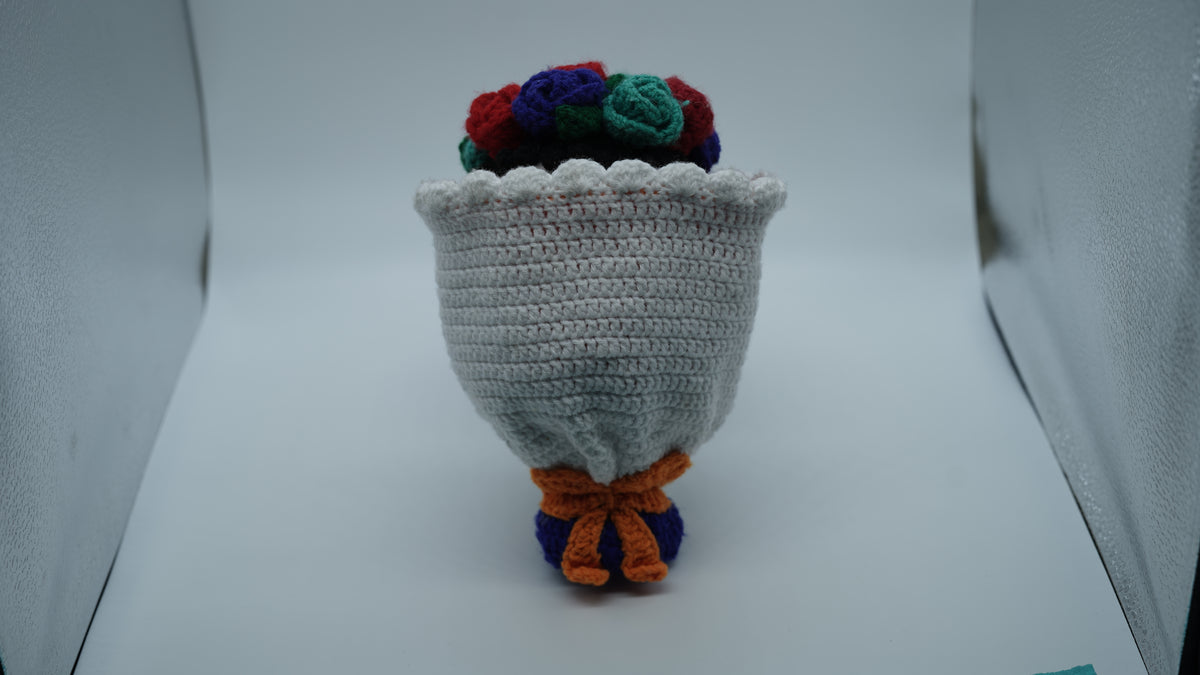 Handmade Crochet Flower Bouquet